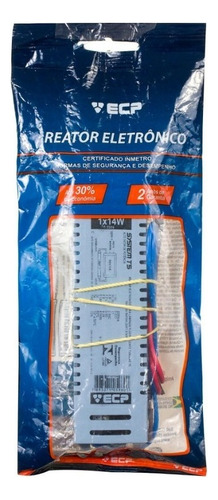 Reator Eletronico 1x14w 220v T5 System Ecp F107356
