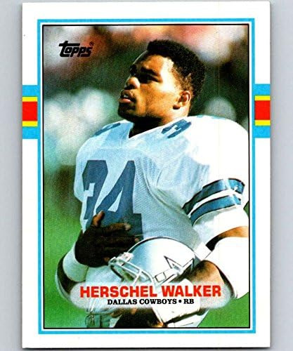 1989 Topps 385 Herschel Walker Cowboys Nfl Tarjeta De Fútbol