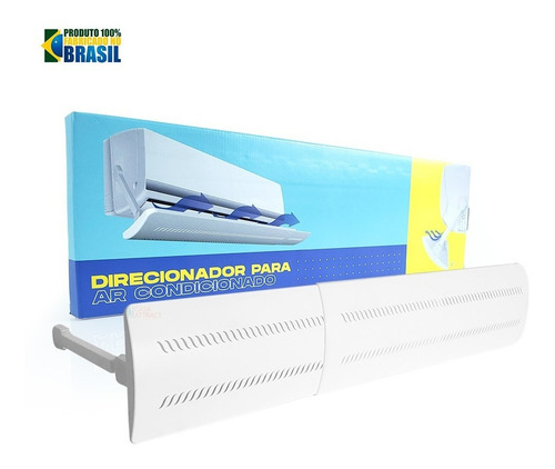 Imagem 3 de 10 de Direcionador Vento Ar Condicionado Defletor 7000 À 18000 Btu