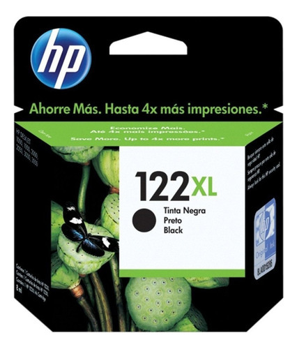 Cartucho Hp 122xl 122 Xl Preto Black Original Lacrado!!