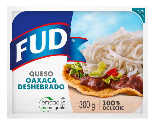 Queso Fud Oaxaca deshebrado 300g