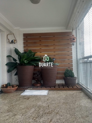 Imagem 13 de 30 de Vendo Apartamento, 4 Dormitórios, 4 Suítes, Sala Ampla, 4 Vagas Demarcadas Cobertas, Piscina Aquecida, 230m2, Ponta Da Praia, Santos, Sp - Ap02460 - 34959342