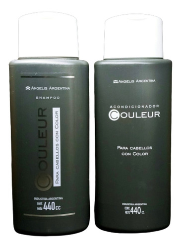 Combo Angelis Couleur - Shampoo Y Acondicionador P/ Teñidos