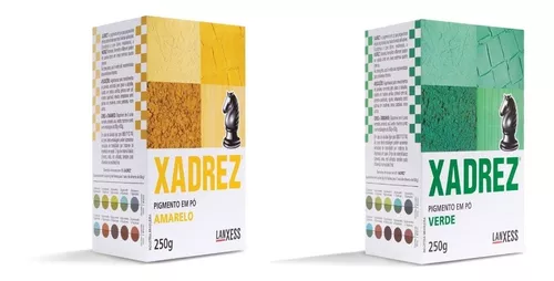 Pigmento Po Xadrez Amarelo 250g 67350