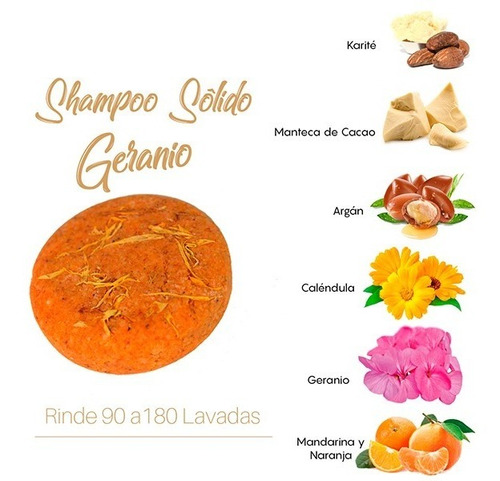 Imagen 2 de 5 de Shampoo Sólidopara Cabello Seco/maltratado + Regalo