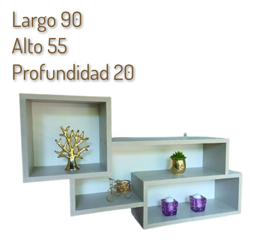 Repisa Aérea, A Medida, Cubo, Family Wood