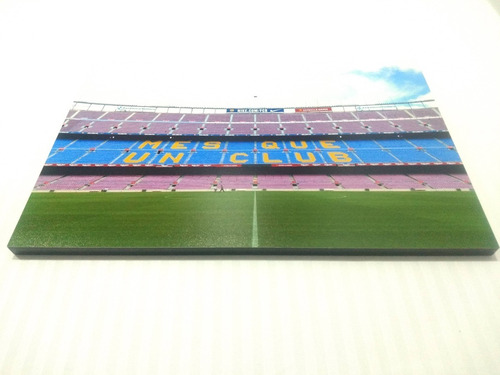 Retablo Mdf Cuadro Barça Antiguo Camp Nou Mes Que Un Club 