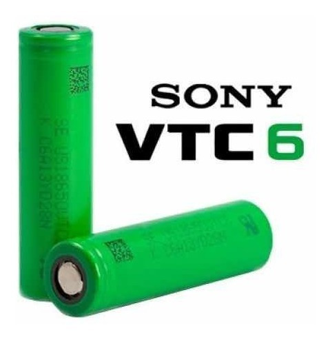 Imagen 1 de 5 de Sony Vtc6 18650 Baterias Litio Original Para Vaporizador Etc