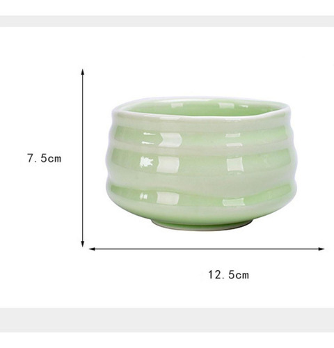 For Tazón De Cerámica Matcha Mezclando Tazón De Azul