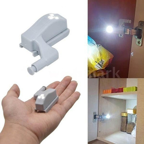 20pcs Bisagra De Gabinete Led Sensor Luz Hogar Cocina Armari