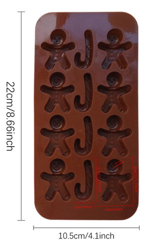 Molde De Chocolate De Hombre De Jengibre Molde De Pastel De