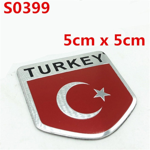 Emblema Turquia Logo Bandera Turkey Autos Motos Etc
