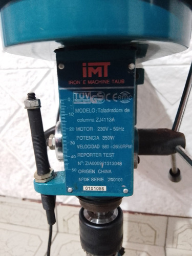 Imagen 2 de 5 de Taladro De 16mm. Motor 3/4hp De 5 V. Exelente Estado (usado)
