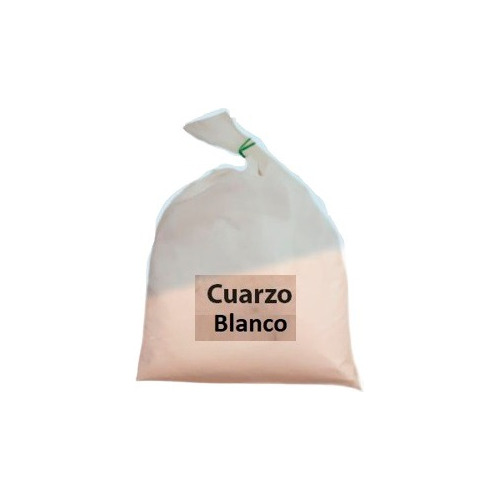 Cuarzo Blanco Grano #4/8 Arena 25 Kg