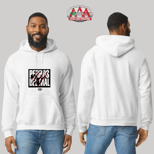 Sudadera Hombre Hoodies Lucha Libre Aaa Perros Del Mal