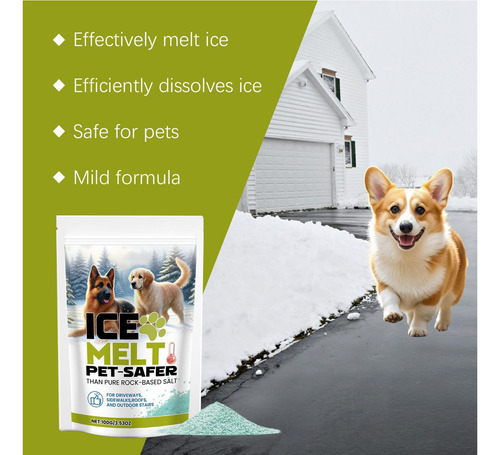 Pet Safe Ice Melt Sidewalk Ice Melt Agente De Desecho En Pol