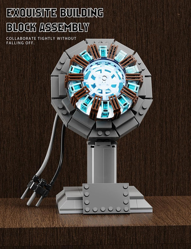 Set De Construcción Colgante Reactor Heroe Para Exhibición
