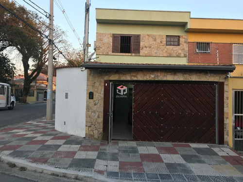Imagem 1 de 17 de Sobrado À Venda, 4 Quartos, 2 Suítes, 2 Vagas, Metalúrgica - Santo André/sp - 74548