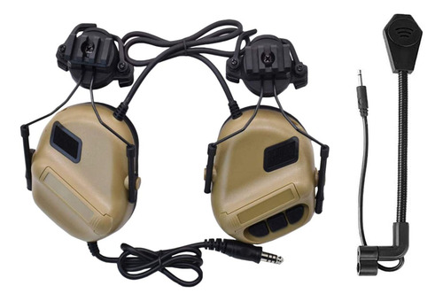 Casco Way Radio Auriculares Tácticos Auriculares Milit...