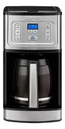 Cafetera Cuisinart Programable De 14 Tazas (2.07 L) Doble Filtro Negro