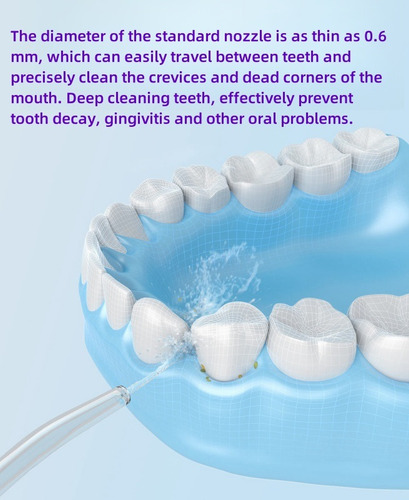 Xiaomi Mijia Hilo Dental Eléctrico Con 4 Boquillas