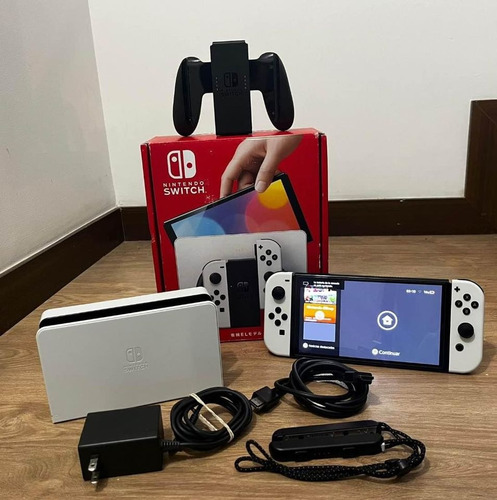 Consola Nintendo Switch Oled  Blanco+recibo+garantia 6 Meses