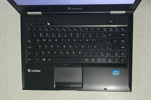 Notebook Itautec Core I5 N8755 Funcionando Normalmente Preto (Usado)
