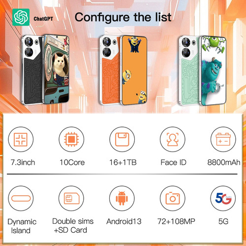 Versión De Oferta Especial Smartphone Unlocks C20 Art Editio