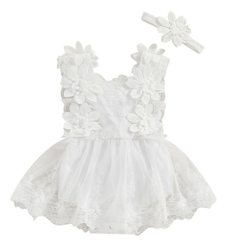 Conjunto De Ropa De Verano Para Bebé Niña, Vestido Princesa