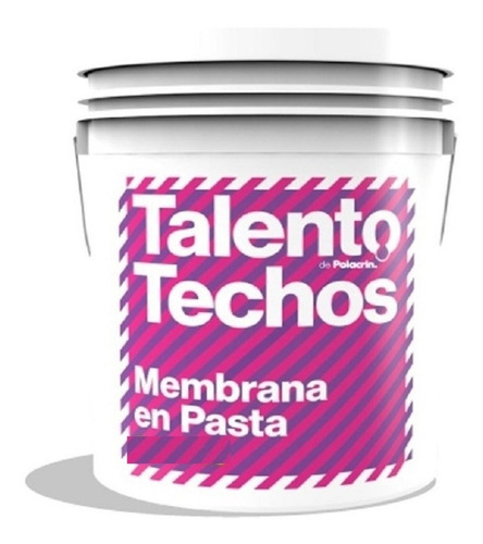Polacrin Talento Techos Membrana En Pasta X1kg