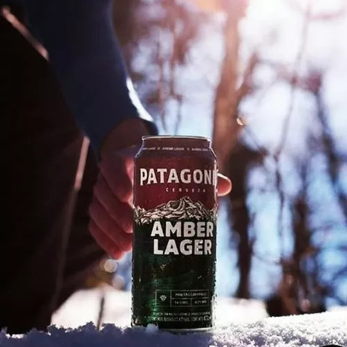 Cerveza Patagonia Amber Lager Lata 473ml Pack X 6u