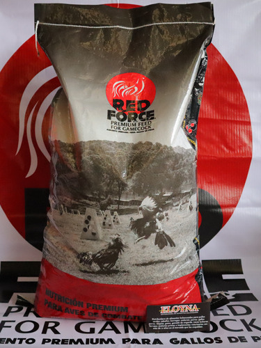 Red Force Combate 50lbs Alimento Premium P/ Gallos.