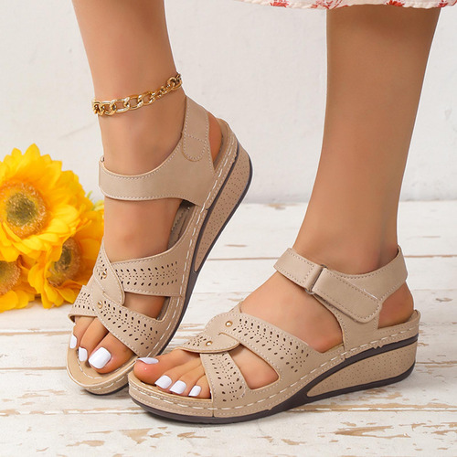 Sandalias T Para Mujer Con Soporte De Arco, Zapatos Ortopédi