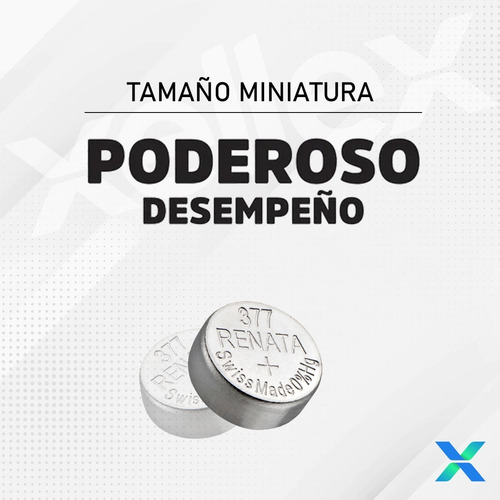 100 X Pilas Renata 377 Sr 626 Original Suiza Blister Cerrad
