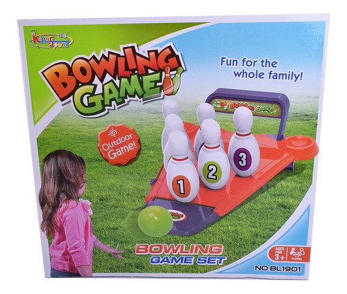 Juegos De Bowling Con 2 Pelotas 57 Cm