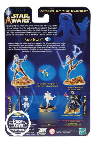 Hasbro - Star Wars - Saga Azul - Aayla Segura