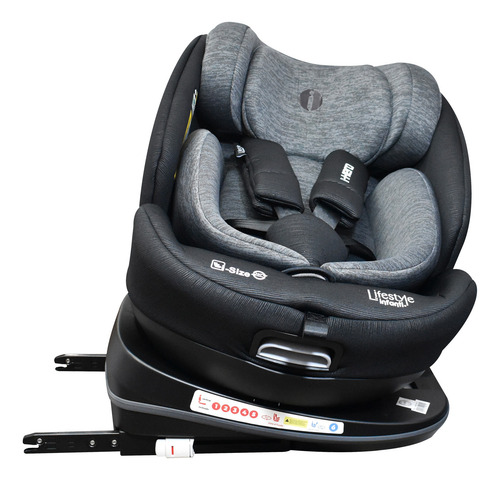 Autoasiento Lifestyle By Infanti I-hero I-size Negro/gris