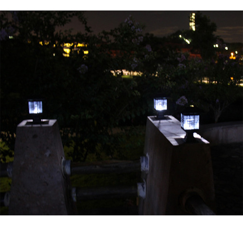 Pilares Solares, Valla Impermeable, Columna Exterior