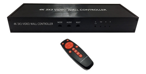 Controladora Hdmi Wincabos 3x3 4k 60hz Video Wall