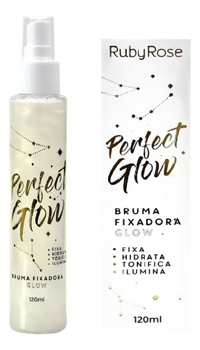 Bruma Fixadora Perfect Glow 120ml Ruby Rose