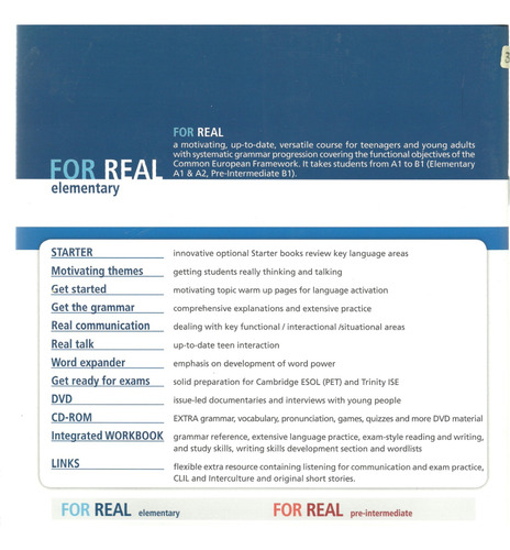 For Real Elementary Starter + Links (Usado)