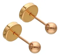 Comprar Aros Abridores Bebe Lili Oro 20k Bolita 3mm Li-202 C