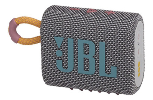 Imagem 8 de 8 de Caixa De Som Jbl Go 3 Portátil Com Bluetooth Cinza