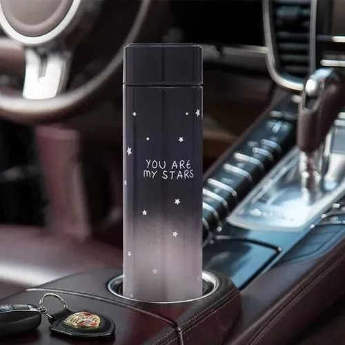 Termo Con Medidor De Temperatura Inteligente Digital Vaso Te