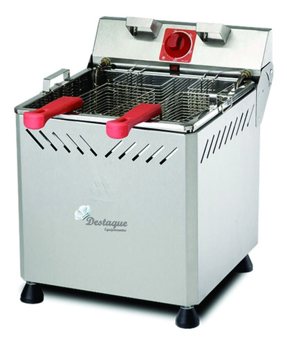 Fritadeira industrial Marchesoni FT.2.252.8 25L prata 220V