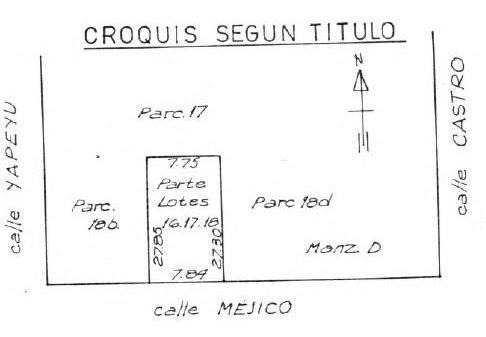 Imagen 2 de 4 de Venta - Terreno - Almagro - 215m2