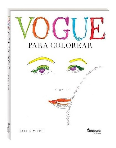 Libro Vogue Para Colorear De Iain Webb