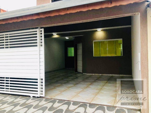Imagem 1 de 8 de Casa Com 2 Dormitórios À Venda, 140 M² Por R$ 270.000,00 - Jardim Sorocaba Park - Sorocaba/sp - Ca0100