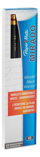 Mirado Black Warrior Woodcase Lápiz No Tóxico, Hb #2,...