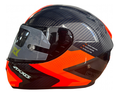 Casco Integral Axxis Cobra Carbon Prelude